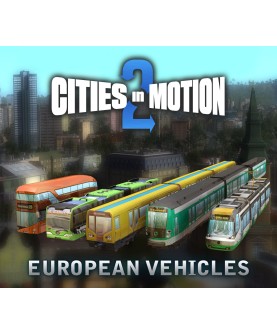 Cities in Motion 2 - European vehicle pack DLC Steam Key GLOBAL